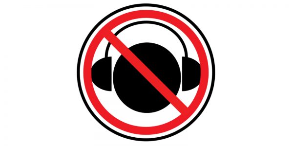 Don't cycle wearing headphones